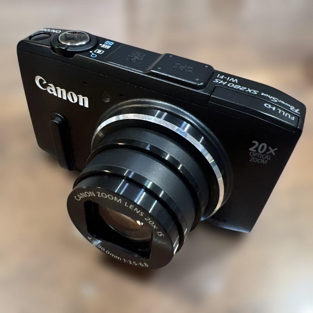 Canon PowerShot SX280 HS光学20倍ズーム 充電器・箱付き