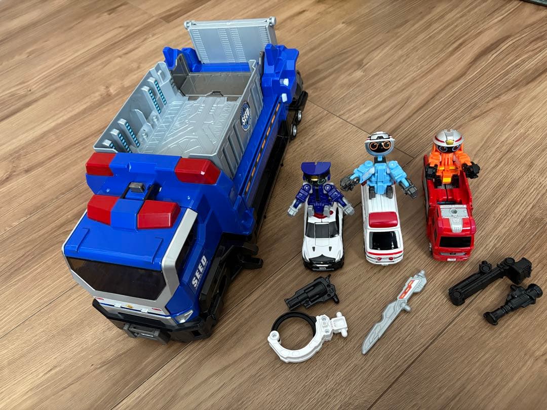 【タカラトミー】ジョブレイバーDXセット+SEEDトラック