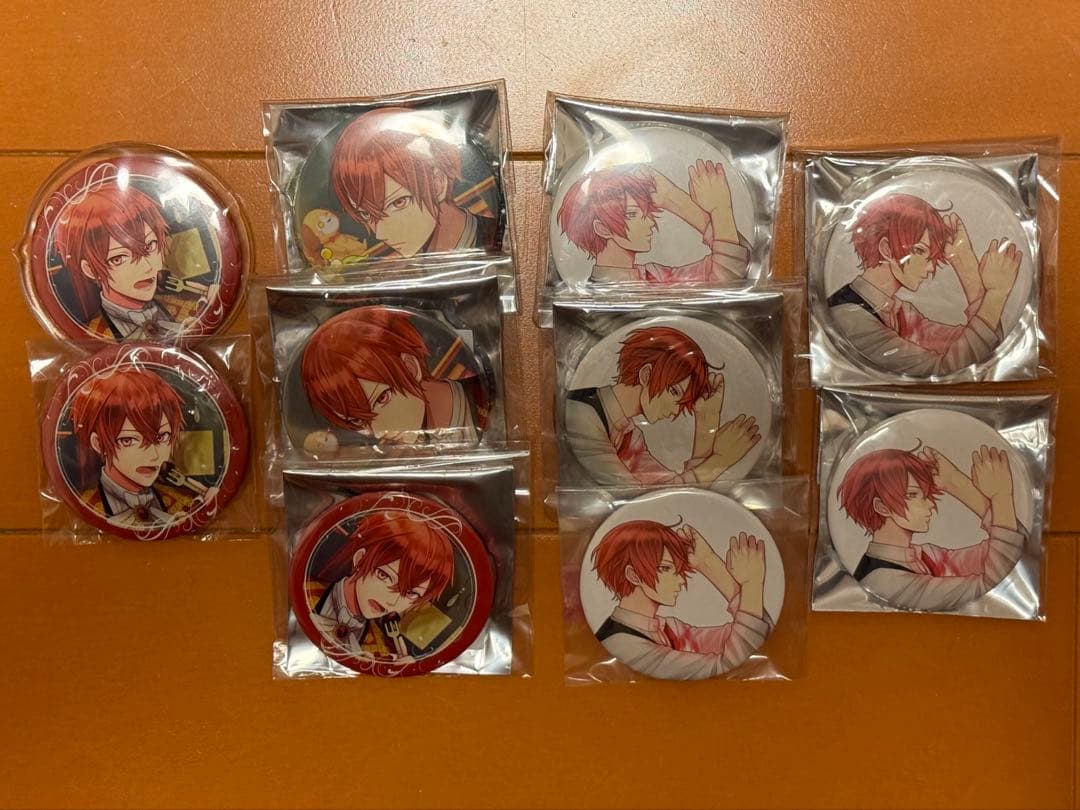 浦島坂田船　あほの坂田　となりの坂田　缶バッジ