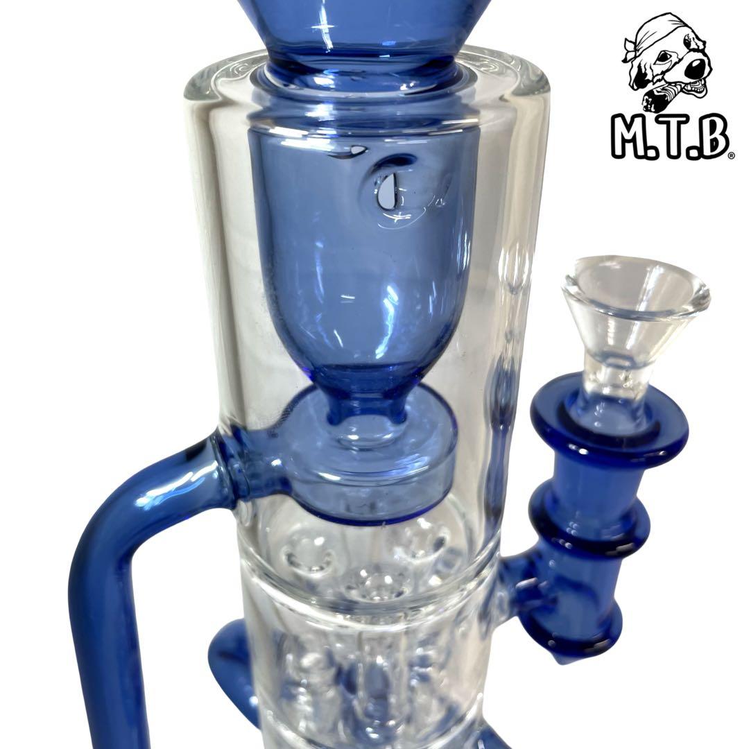 ☆送料無料☆ 究極リサイクラー ガラスボング 高さ約35cm 水パイプ ボング