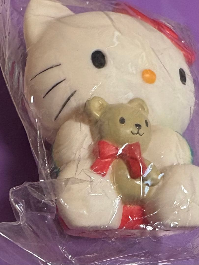 サンリオ　ハローキティ　キティ　マスコット　置き物　1998年　レトロ　当時物