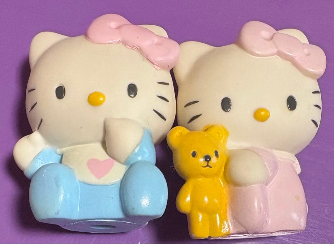 サンリオ　ハローキティ　キティ　マスコット　置き物　1998年　レトロ　当時物