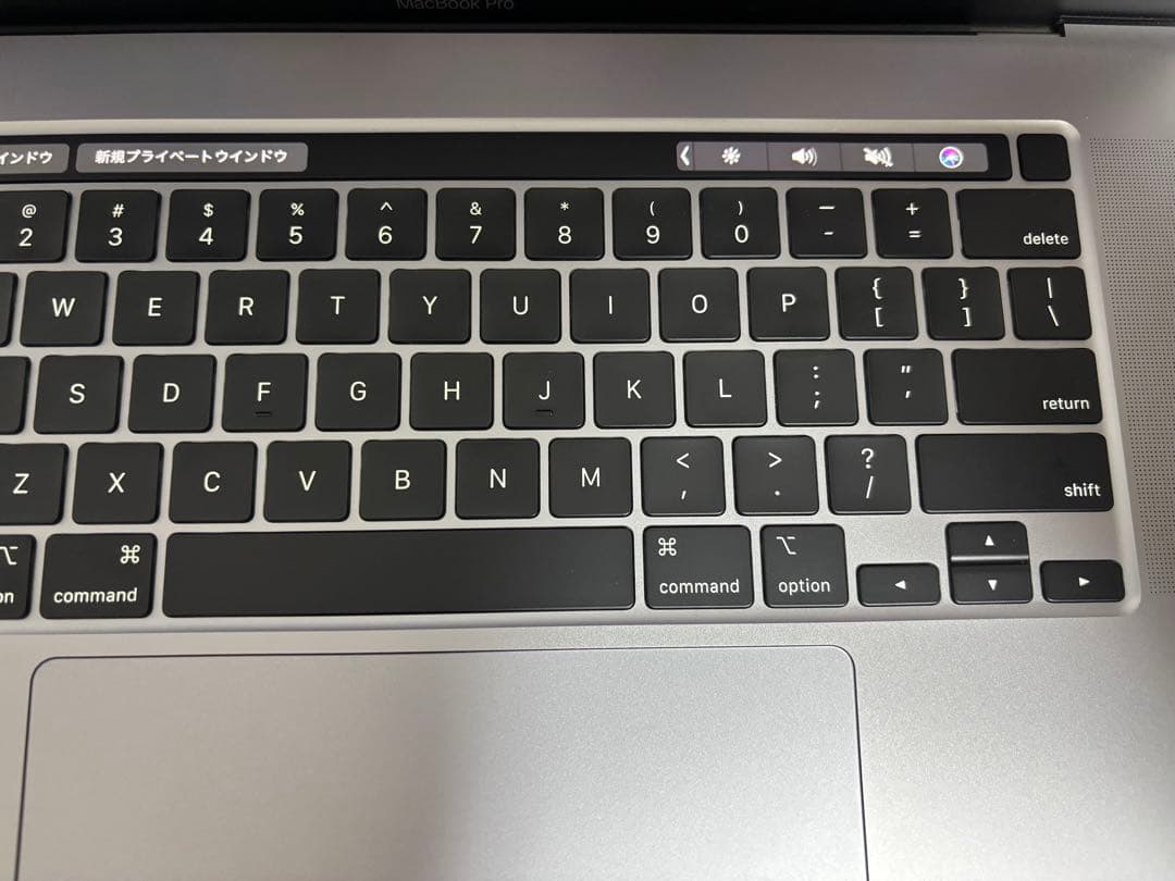 MacBook本体 MacBook Pro 16 2019 core i9 32GB 512GB