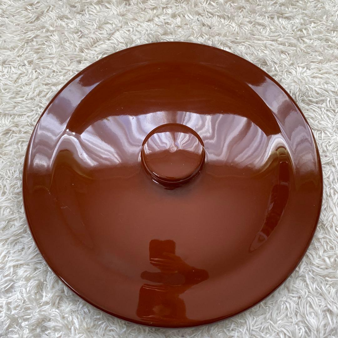 常滑焼 久松窯 切立蓋付 8号　日本製　容器