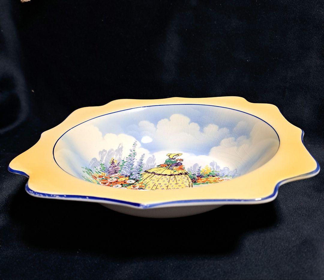 1920～1930年　イギリス FALCON WARE サービスボウル