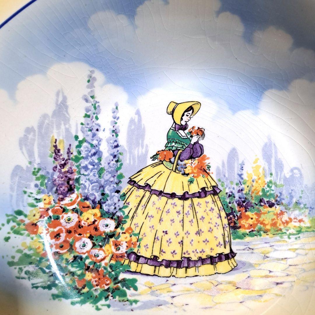 1920～1930年　イギリス FALCON WARE サービスボウル