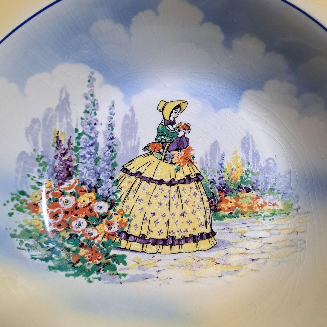 1920～1930年　イギリス FALCON WARE サービスボウル