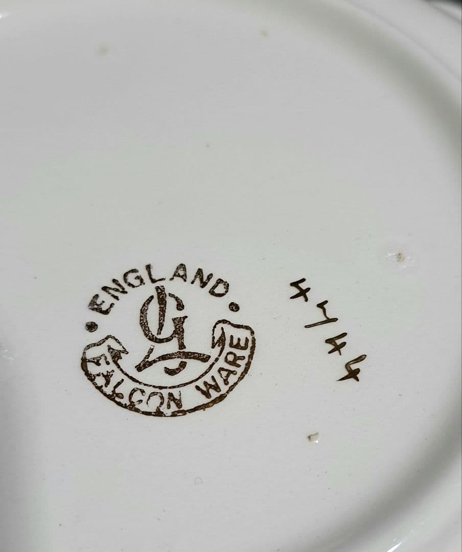 1920～1930年　イギリス FALCON WARE サービスボウル