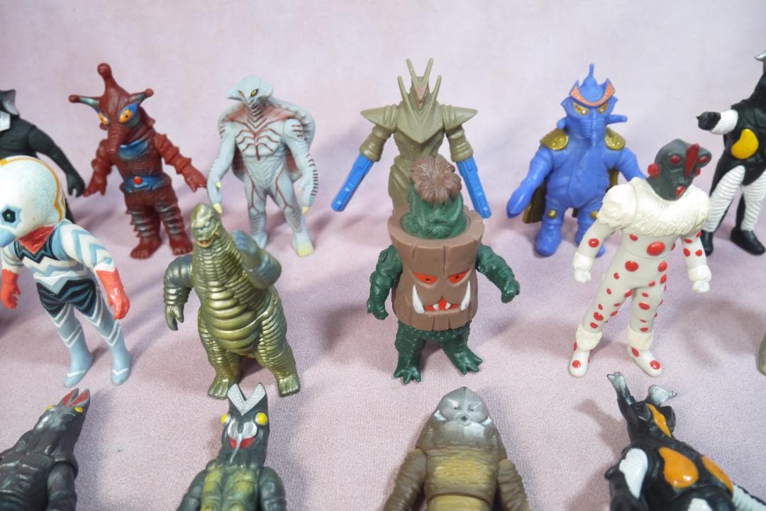 ウルトラマン　ウルトラ怪獣　ミニソフビ　49体セット
