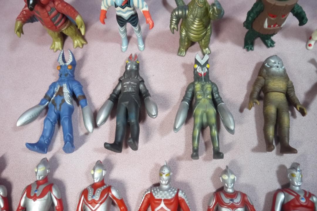 ウルトラマン　ウルトラ怪獣　ミニソフビ　49体セット