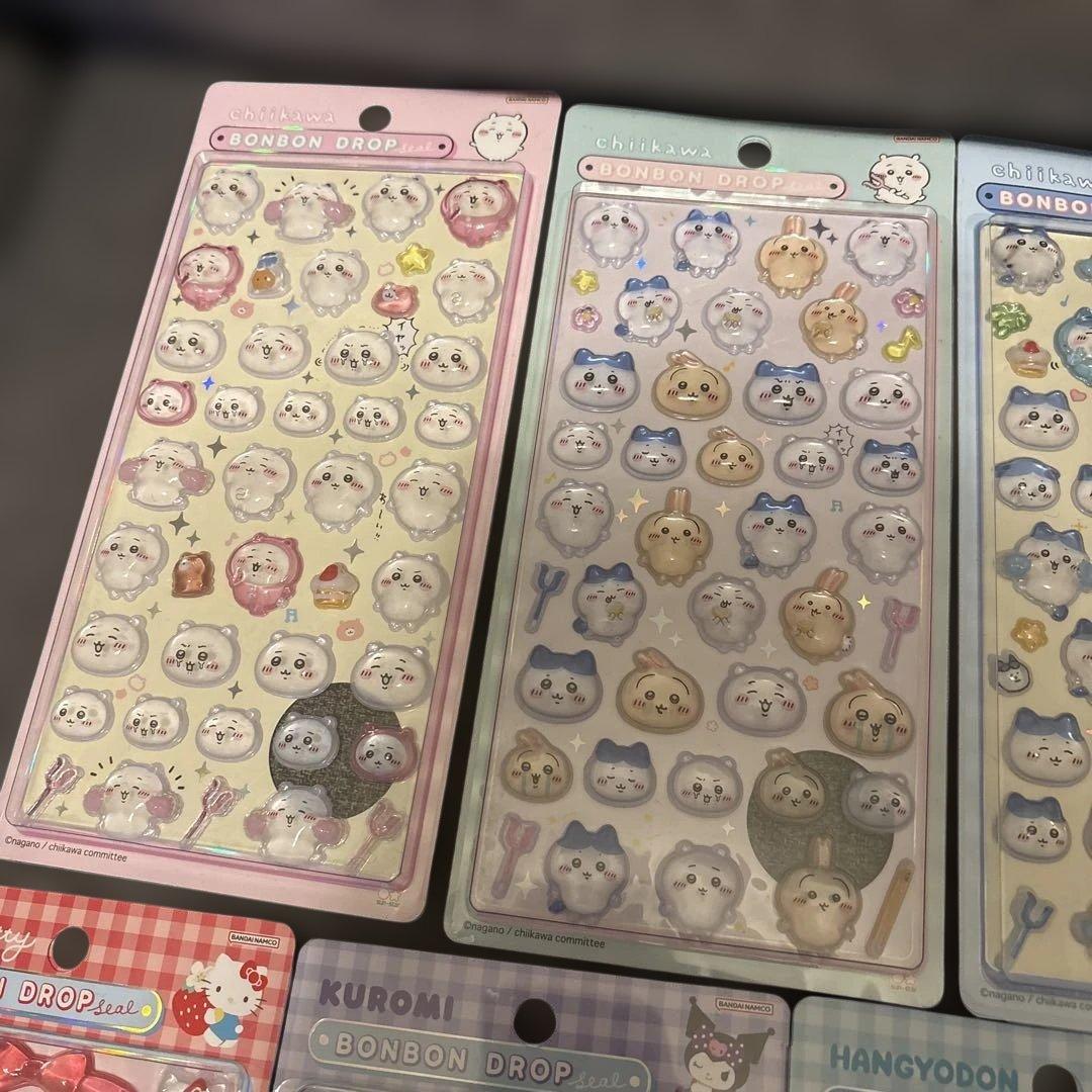 新品 未開封 正規品 ボンボンドロップシール 9シート セット