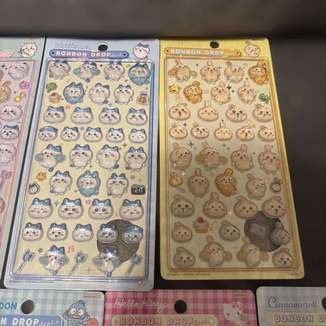 新品 未開封 正規品 ボンボンドロップシール 9シート セット