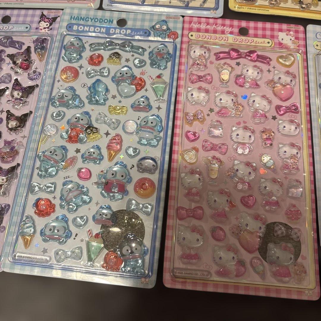 新品 未開封 正規品 ボンボンドロップシール 9シート セット