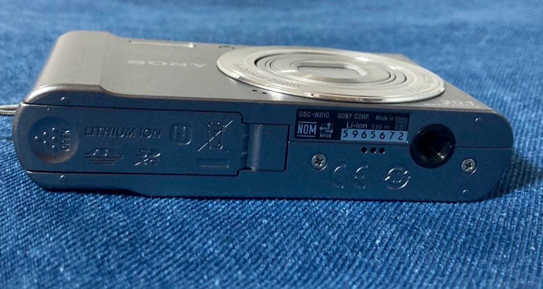 【動作確認済】SONY Cyber-shot DSC-W810