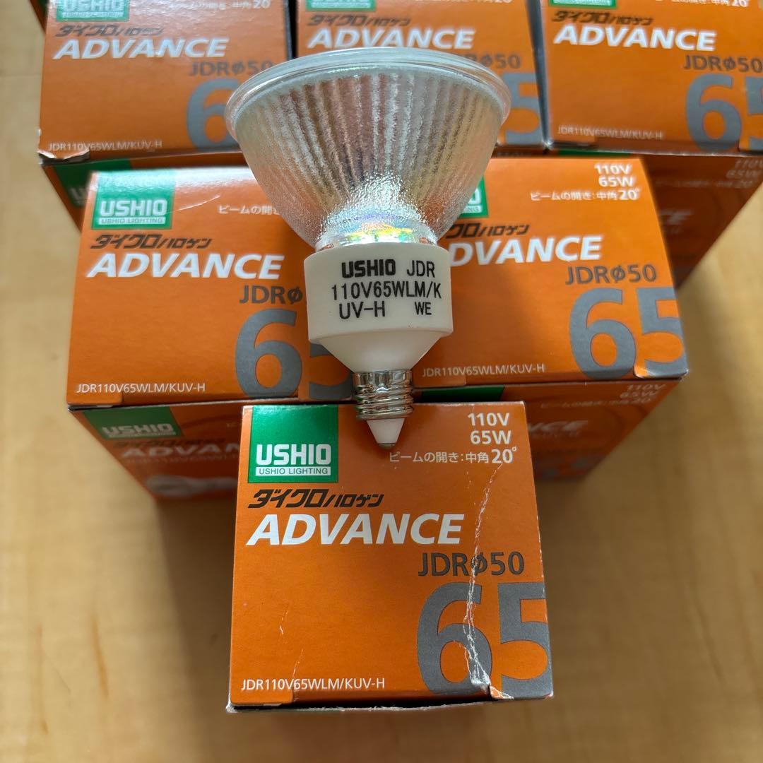 USHIO JDR110V65WLM/KUV-H 65W 8個