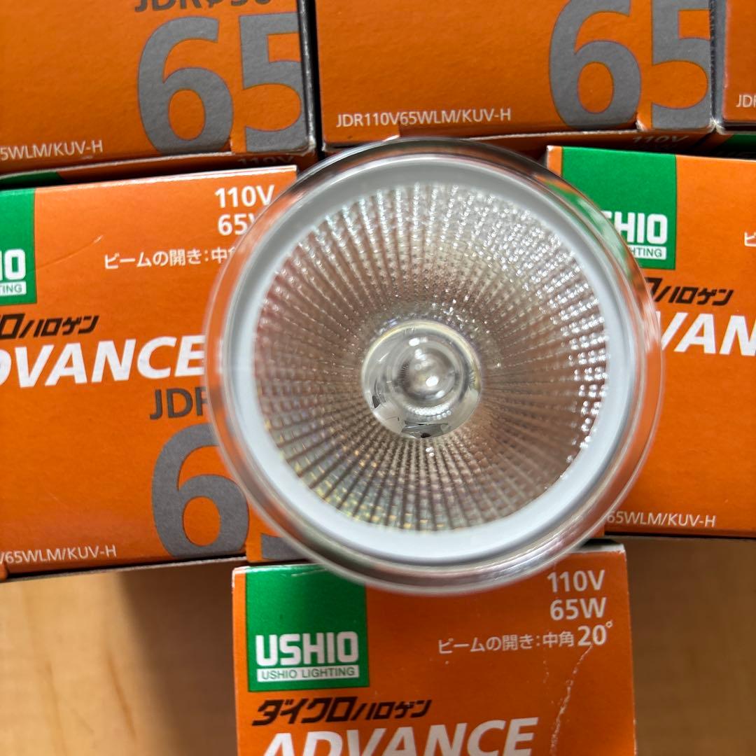 USHIO JDR110V65WLM/KUV-H 65W 8個