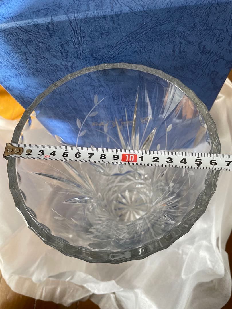 ボヘミアグラス　LASKA BOHEMIA GLASS 花瓶