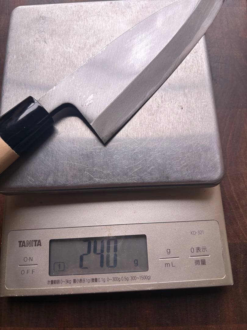 堺打刃物　出刃　150mm 包丁　白鋼　和包丁　釣り　捌き　未使用
