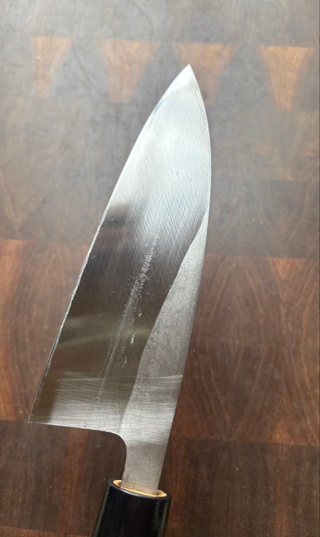 堺打刃物　出刃　150mm 包丁　白鋼　和包丁　釣り　捌き　未使用