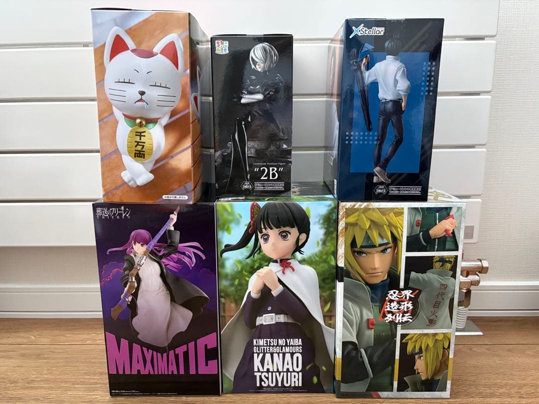呪術廻戦 乙骨憂太 NARUTO 波風ミナト 鬼滅の刃 栗花落カナヲ フィギュア