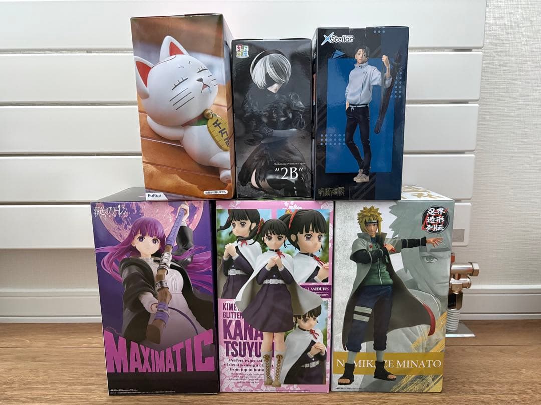 呪術廻戦 乙骨憂太 NARUTO 波風ミナト 鬼滅の刃 栗花落カナヲ フィギュア