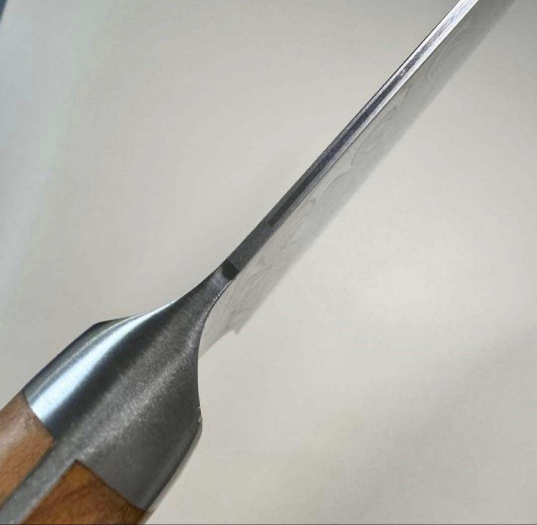 210mm ダマスカスシェフナイフ ダマスカス牛刀　切れ味抜群'~
