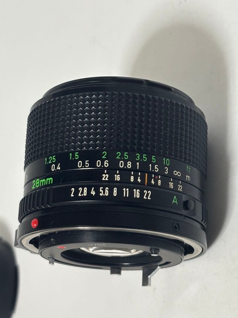 Canon New FD 28mm F2 FDマウント