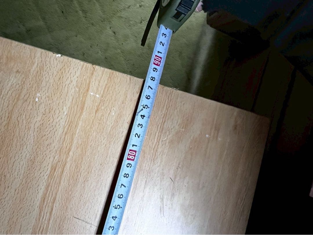 木目調6段チェスト