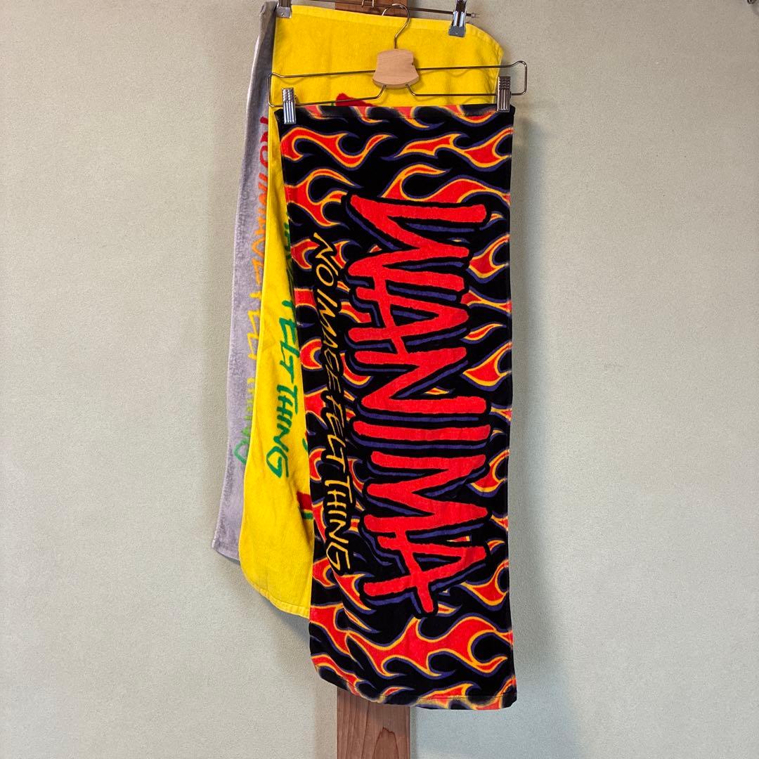 WANIMA タオル 炎模様　ボイダン　3枚セット