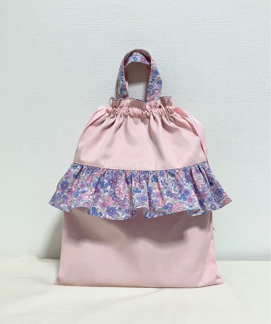 入園入学3点セット♡花柄フリル