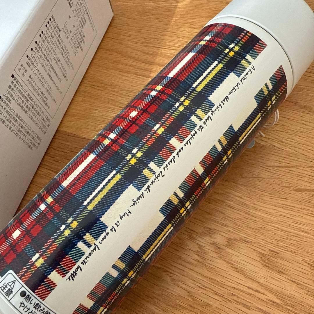 新品/象印/シームレスステンレスマグ SM-ZB48DC_WZ ホワイトチェック