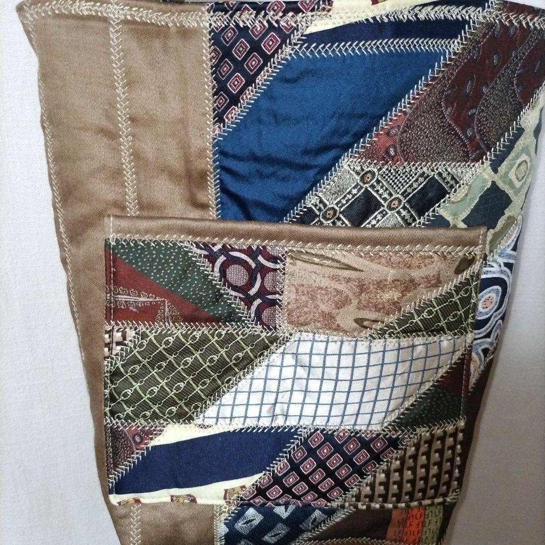 ネクタイリメイク　トートバック