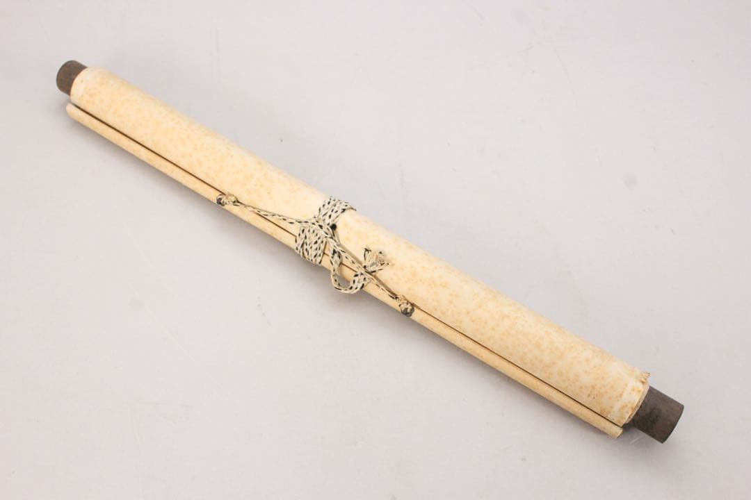 No5096 掛軸　増井倉山　三行書　紙本　合箱　書画　茶道具　古美術　送料無料