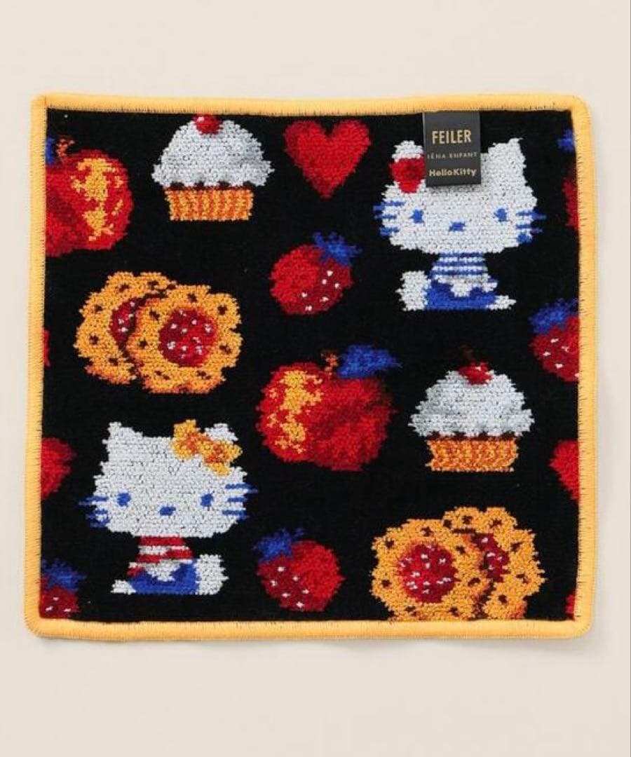 【新品】フェイラー ハローキティ タオル ハンカチ