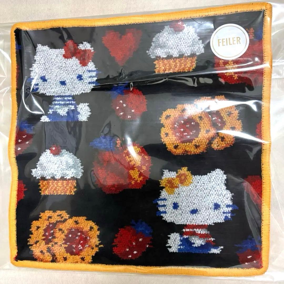 【新品】フェイラー ハローキティ タオル ハンカチ