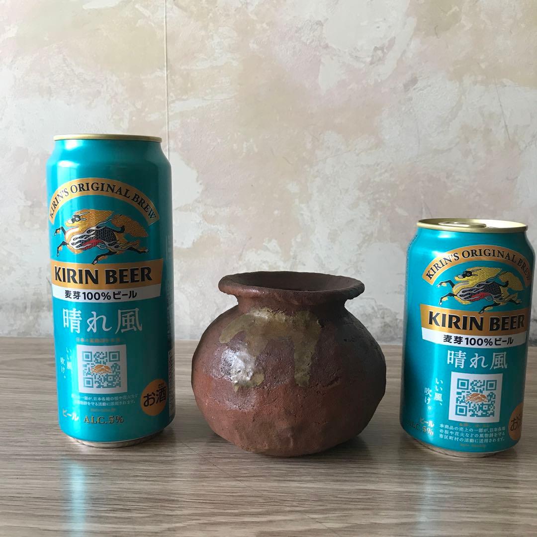 常滑焼　紐作り　壺3点