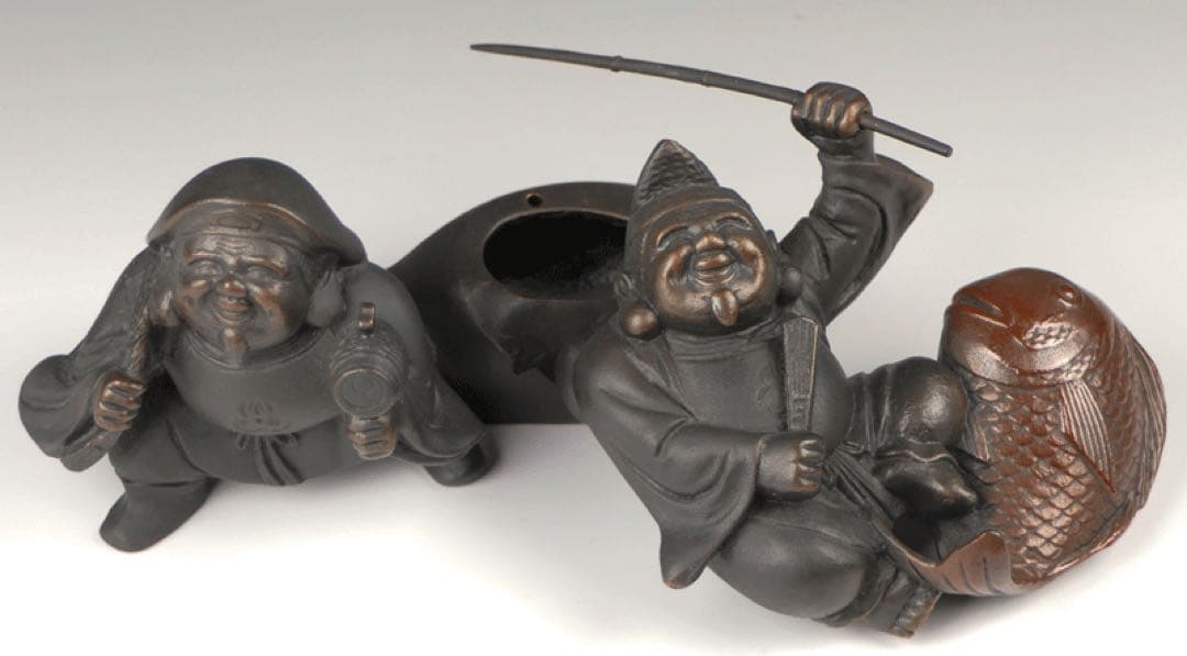 鯛つり福の神　大峰 作