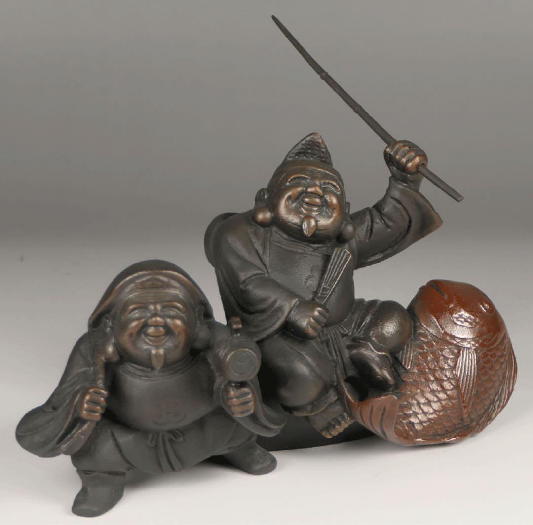 鯛つり福の神　大峰 作