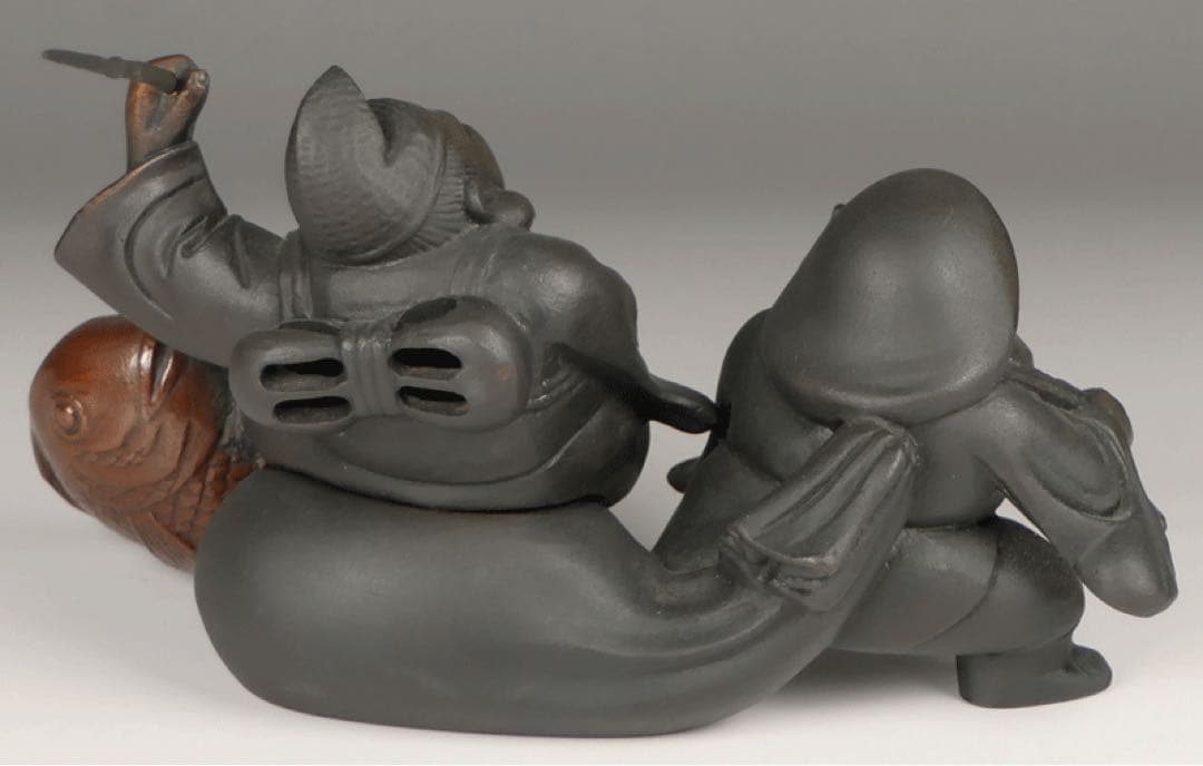 鯛つり福の神　大峰 作