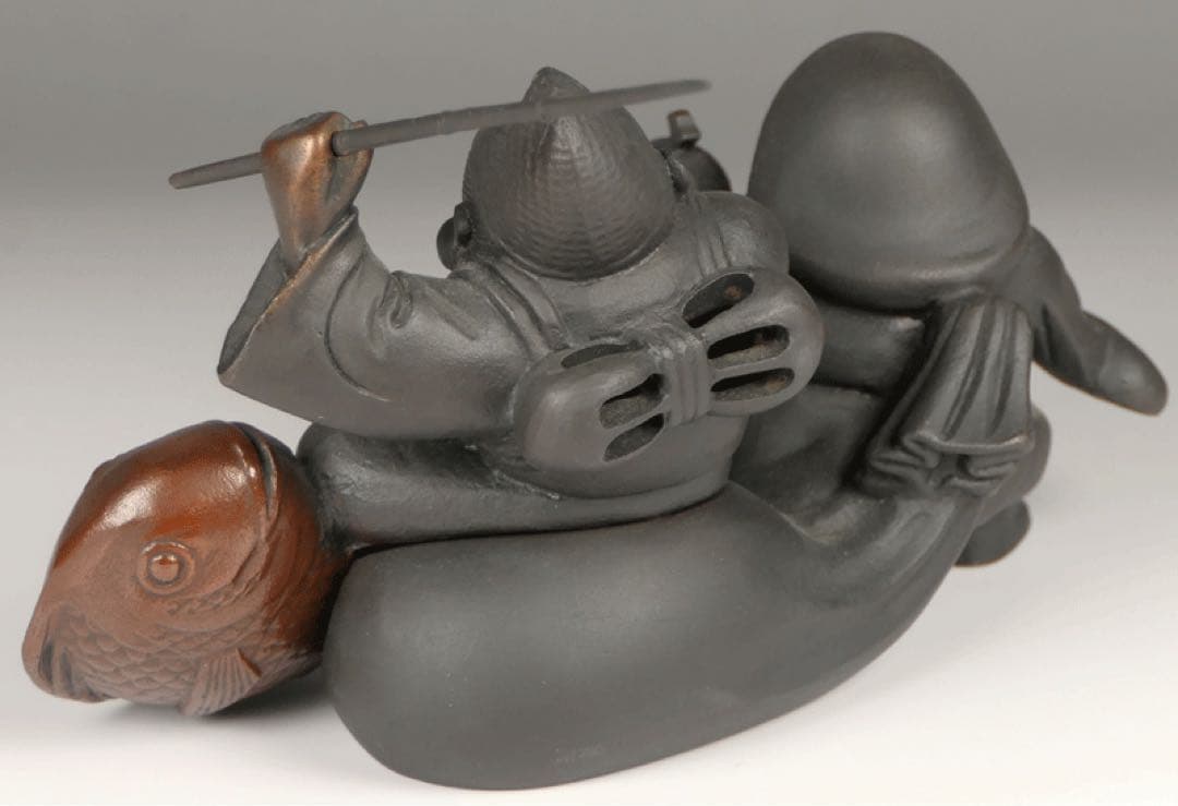 鯛つり福の神　大峰 作