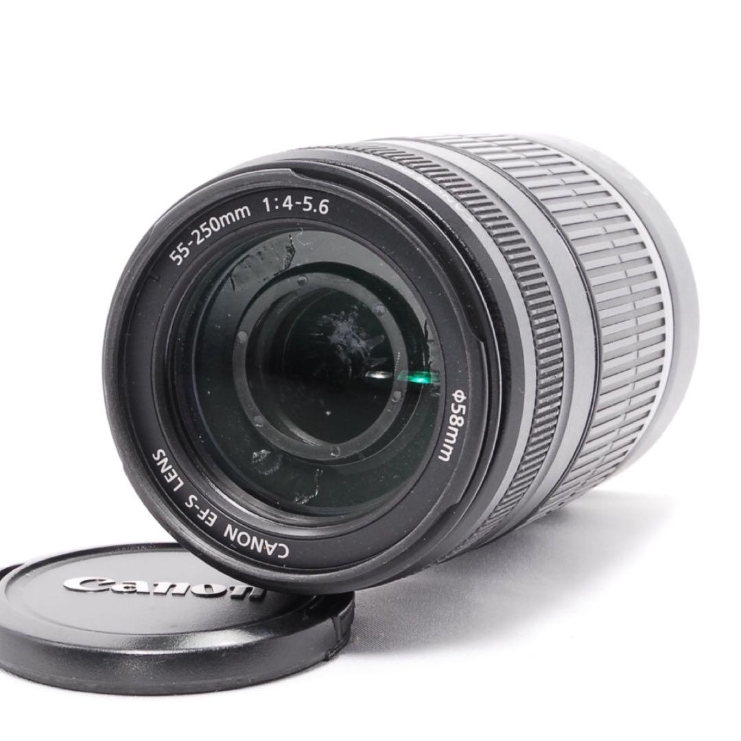スポーツ観戦等にも◆Canon EF-S 55-250mm IS◆手ぶれ補正付き