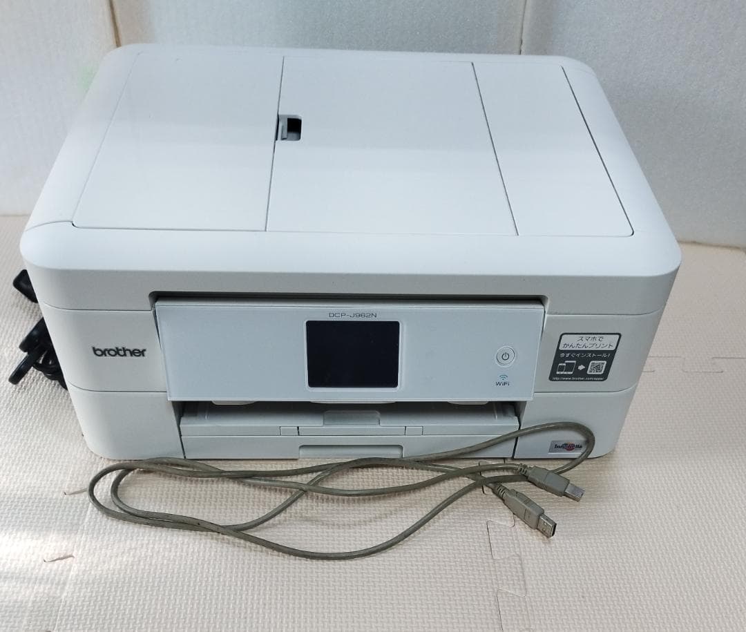 DCP-J962Nブラザー レーベル印刷インク満タン