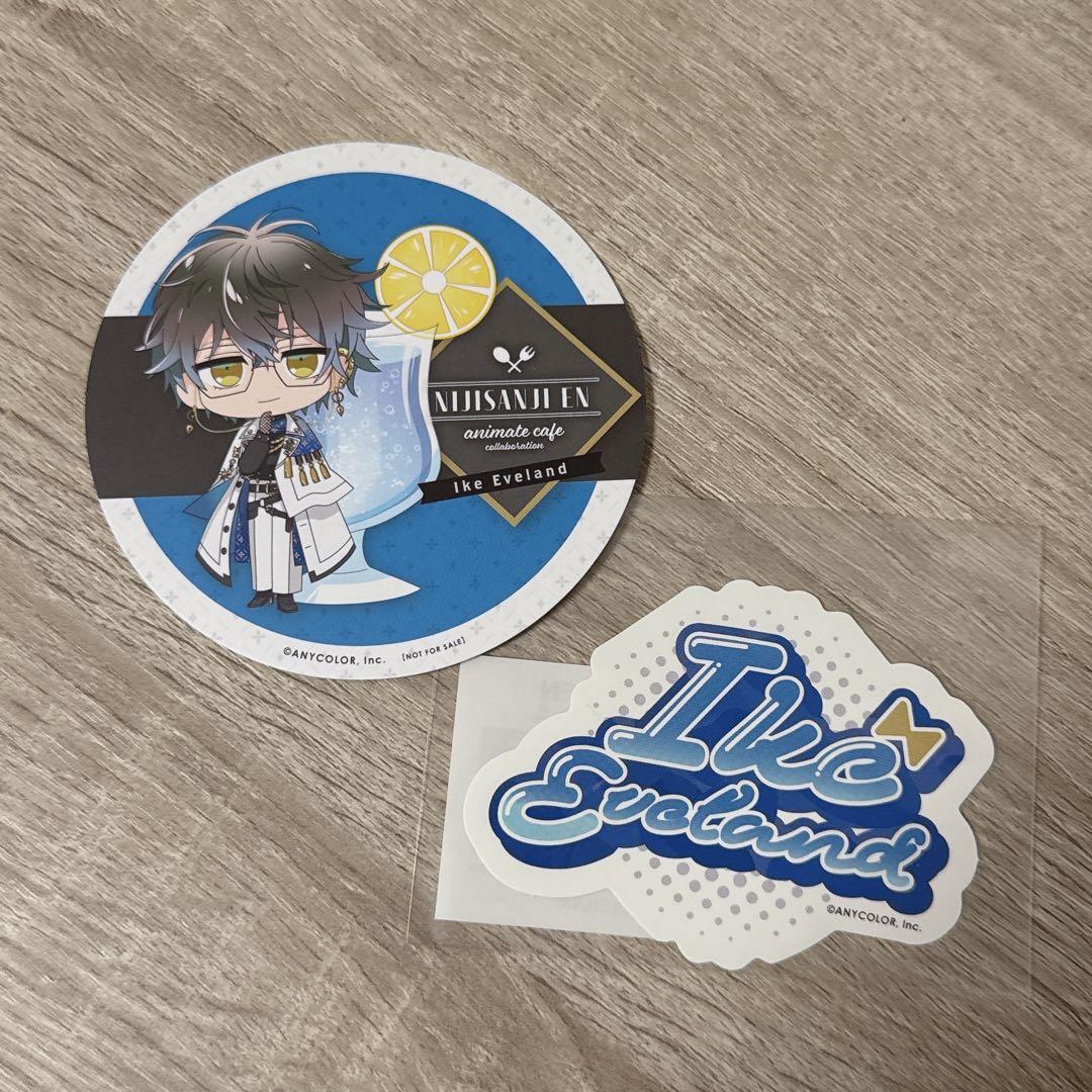 にじさんじENアニメイトカフェコラボグッズセット(ファイル・缶バッジ・アクスタ)