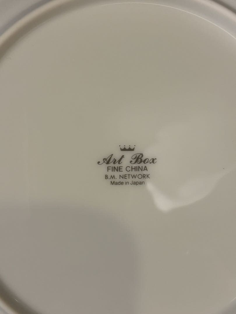 新品　大皿　8寸　10枚Art Box China B.M NETWORK