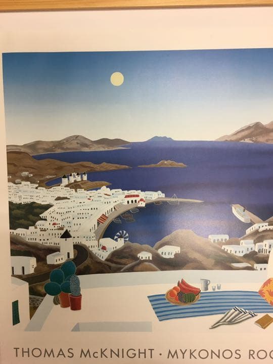 マックナイトポスター額装50センチ正方形額