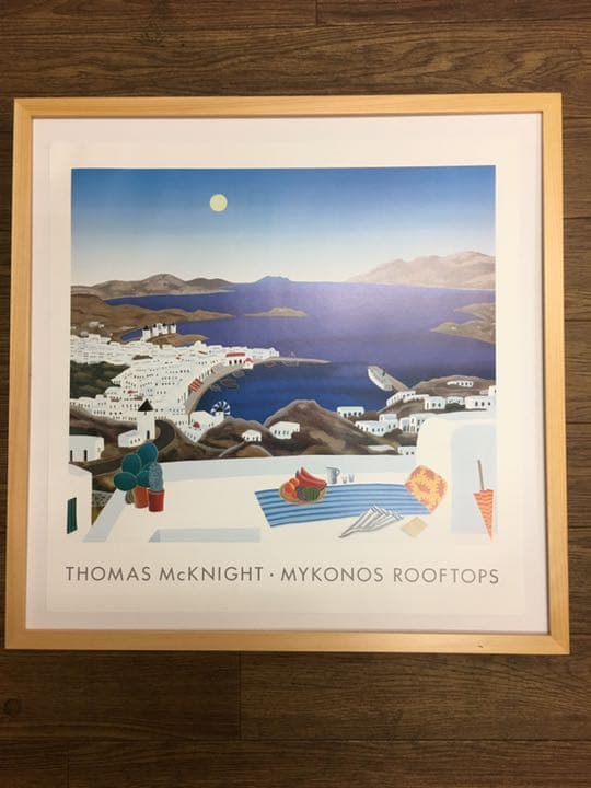 マックナイトポスター額装50センチ正方形額