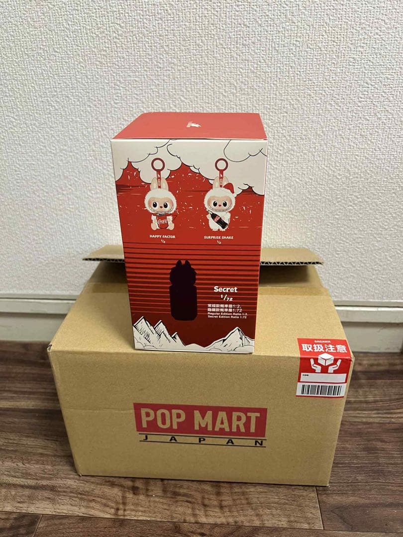 コーラ ラブブ LABUBU 未開封 ポップマート 正規店購入1箱