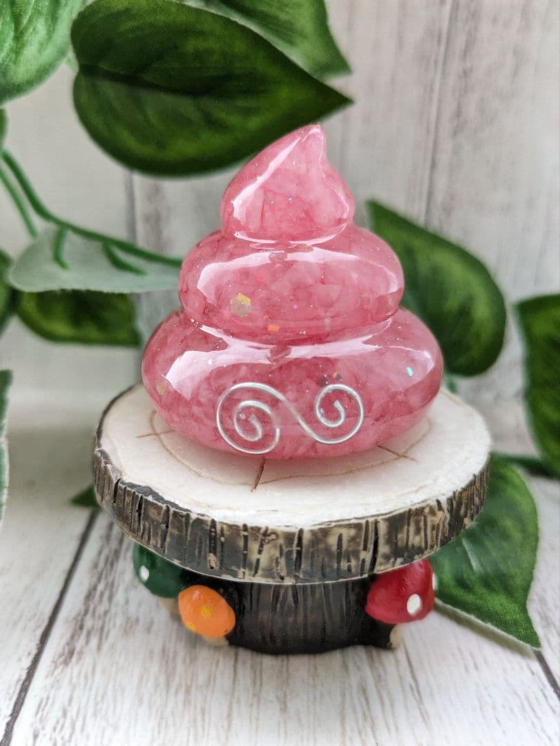 【イカ人参】まっきっきのうんこちゃん形オルゴナイト☆他３点