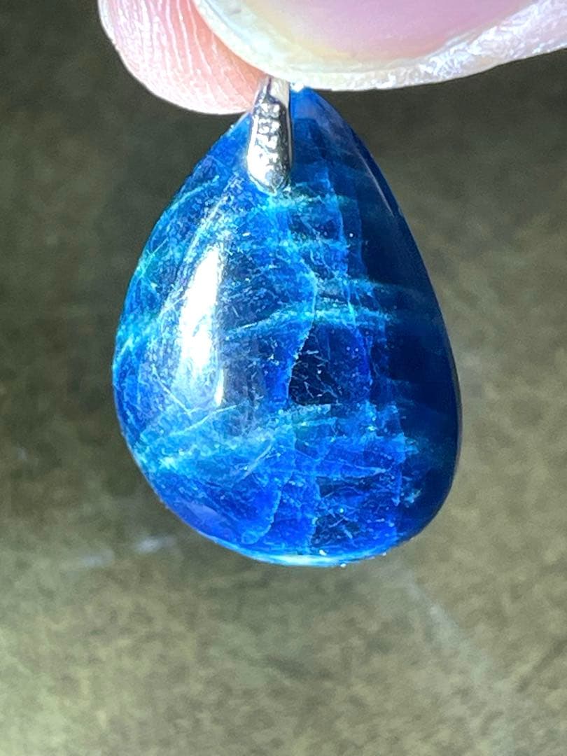 【新入荷】レアストーン！アフガナイトペンダントトップ（新品）23.7㎜×15.8