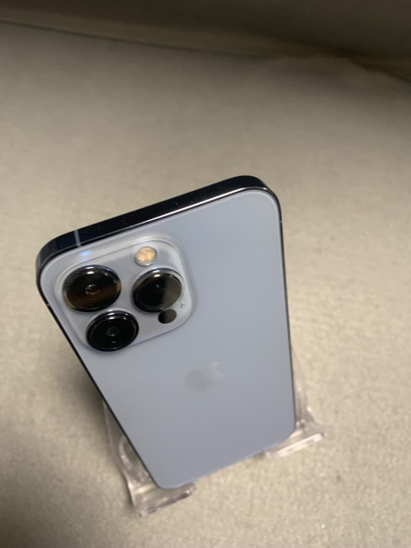 美品 国内版 SIMフリー iPhone13 Pro 256GB シエラブルー色